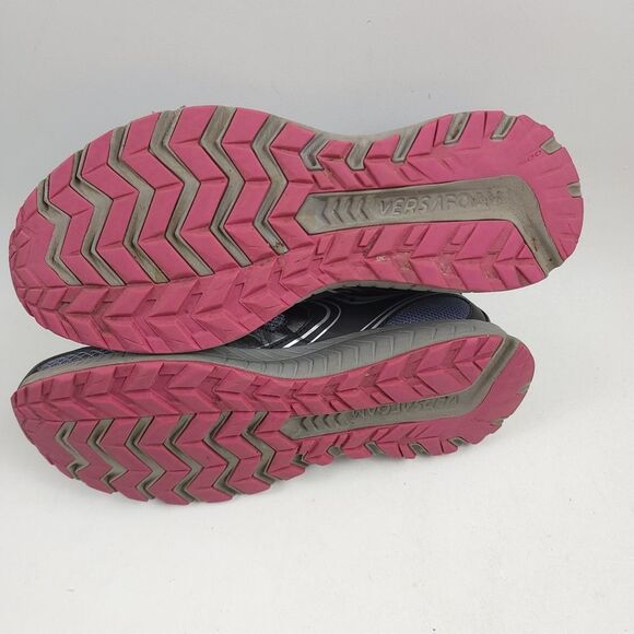 Saucony Cohesion II React2U Women’s Running Shoes Gray Black Pink Sneakers 9W - Picture 5 of 9